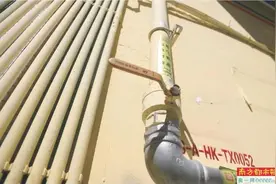 去年铺好管道 今年还没通气图片