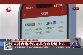 中国证监会发布5项资本市场对港合作措施 支持内地行业龙头企业赴港上市视频封面