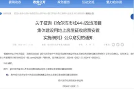 “房票”来啦！哈尔滨市城中村改造拟增加“房票”安置方式图片