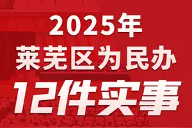 一图读懂｜2025年济南市莱芜区12件民生实事出炉图片