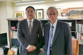 全国对外友协会长杨万明分别会见日本前首相福田康夫和鸠山由纪夫图片