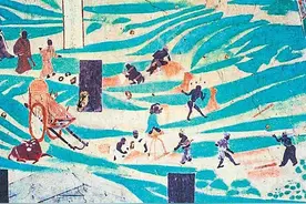 【文化视点】敦煌壁画中的多彩夏日图片
