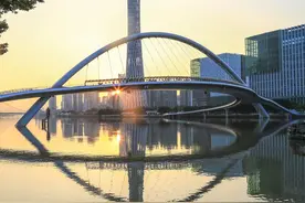 解锁广州网红景点！上落班时间随时上桥打卡日出日落，正晒！图片