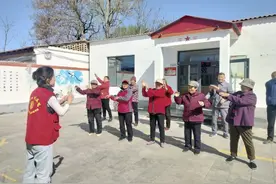 任城区长沟镇“桑榆未晚，趣享运动”老年趣味运动会图片