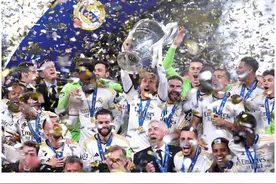 体育头图｜欧冠决赛：皇马夺冠图片