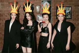 杨幂当着郭碧婷模仿向佐“名场面”，网友：贴脸开大图片