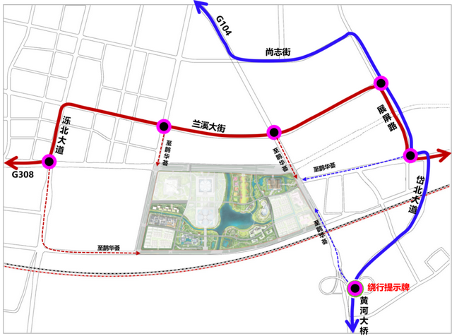 国庆长假来逛鹊山生态文化区，这份交通攻略请收好