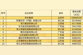 民企500强榜单发布，蚂蚁集团研发投入211.9亿元位列全国第八图片