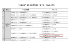 合肥一项技术入选全国“无废城市”建设先进适用技术图片