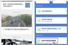 操作指南来了！广州交警上线驾驶证自愿降级网上办图片