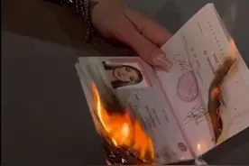 俄罗斯一博主跨年时烧毁护照，执法部门：侮辱嘲弄俄公民爱国感情图片