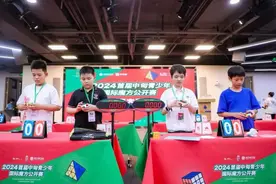 首届中匈青少年魔方公开赛北京大区赛落幕图片