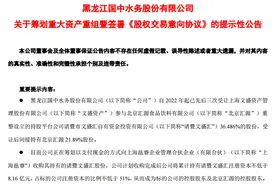 汇源果汁重返A股市场，国中水务计划控股收购图片