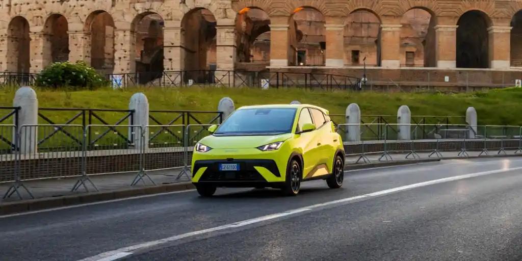 比亚迪_海鸥欧洲市场价格竞争力_比亚迪RACCO微型电动车