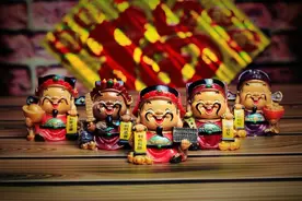 五路财神图片
