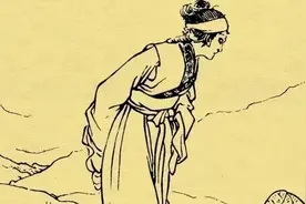 民间故事：瞎眼李阿婆施舍乞丐一碗饭，乞丐高中状元时：报恩图片