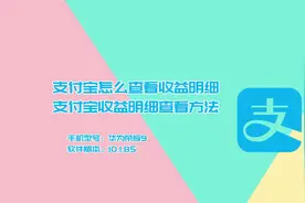 支付宝怎么查看收益明细 支付宝收益明细查看方法