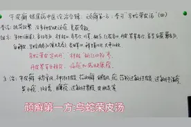 牛皮癣银血病:顽癣第一方:乌蛇荣皮汤