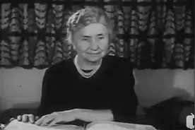 听伟大的盲聋哑女性海伦·凯勒（Helen Keller）是如何学会说话的视频封面