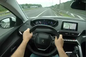 标致3008 i4k pov路试驾车304，漂亮的显示器征服了我视频封面