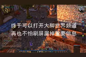 魔兽怀旧服防刷屏插件 自动筛选聊天关键词 自动提醒视频封面