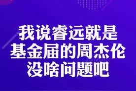 #基金 #财经 还是陈光明的睿远6啊视频封面