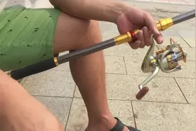 #抛竿新手入门教程 海竿抛竿渔轮上绕线的新手教程#钓鱼技巧视频封面