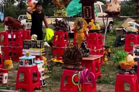 说出来你们可能不信，100快买了一只羊！#套圈  #套圈教学 