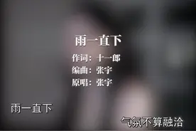 为何当初那么傻，还一心想要嫁给他#伤感音乐 #张宇 #雨一直下