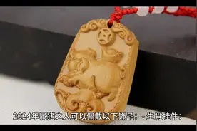 属猪之人2024可佩戴的饰品以及应该注意的事项#原创视频视频封面