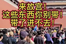 故宫带了这些东西不让进！！ 故宫寄存指南，带了这些东西不让进！还得重新排队！！#北京旅游攻略 #故宫#五一旅行指南 #北京故宫视频封面