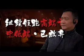 卢麒元，他们目前继续领跑高端市场，但中低端市场已被迫放弃视频封面