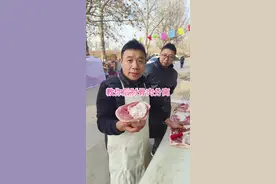 教你后肘骨肉分离#猪肉分割技巧 #左手刀鹏哥 #猪肉 #美食 #知识分享视频封面