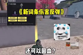 《地铁新词条伤害反弹》#和平精英地铁逃生