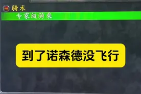 还有极寒飞行也不能学 悲哀啊～☹️#魔兽世界 #暴雪 #游戏 #巫妖王之怒 #魔兽玄无视频封面