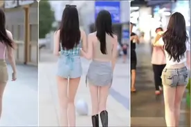 十二位小姐姐的背影杀，身姿窈窕，令人陶 醉