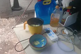 从成都出发去西昌，中途下高速去雅安，找个地方做饭视频封面