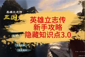 英雄立志传新手晋级隐藏知识点3.0#steam策略游戏推荐