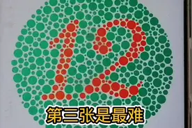 分享三张色盲测试图，全部认出来的才是高手#眼力测试视频封面