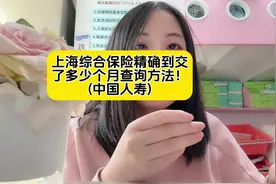 上海综合保险查询方法精确到月！ #社保养老金 #职工社保