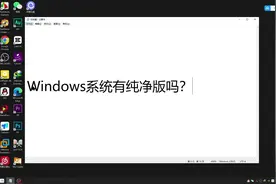 Windows有纯净版么？一分钟告诉你Windows版本分类 #windows11视频封面