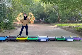 折叠手推车  扶手折叠操作展示 #手推车 #拉货小推车 #热门