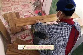 用2分钟时间看完，一看就能知道的家庭木地板装修全过程