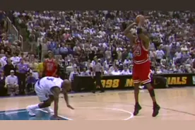 【最后之舞】世纪一投！乔丹98年总决赛晃倒拉塞尔，拿下第六冠！视频封面