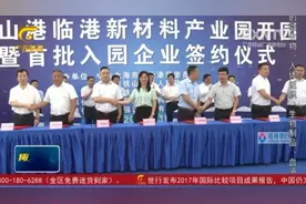 北海铁山港临港新材料产业园正式开园，首批企业总投资达5.7亿元视频封面