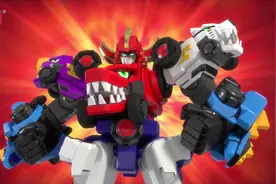 《百兽总动员》主题曲，超强恐龙合体，百兽战队热血出击！